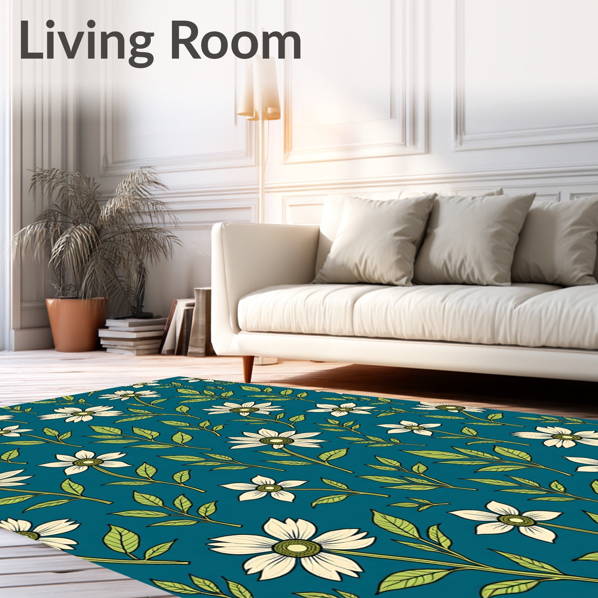 Enchanted Forest Bloom Accent (Blue) - ODIKA