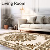 Enchanting Boho Medallion Eclectic Decorative(Brown)