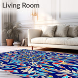 Crystalline Prism Kaleidoscope Decorative Artistic (Blue)