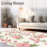 Serene Orchard Bloom Design with Graceful Petal Arrangements(Pink)