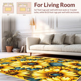 Playful Nature Inspired Round Motif(Yellow)
