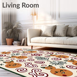 Enchanting Cookie Person Household Surface Protectors Peppermint(Beige)