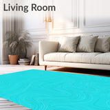 Edge Wave Indoor with Backing (Turquoise)