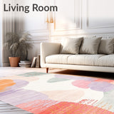 Elegant Pink and Multicolor Watercolor Strokes(Ivory)