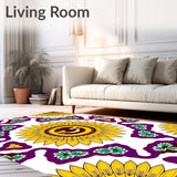 Radiant Botanical Grin Artistic Statement (Yellow)