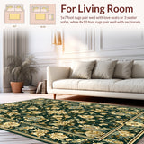 Chic Earthy Floral Trellis(Green)