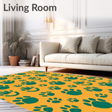 Safari Adventure Animal Footprint Trail Design(Orange)