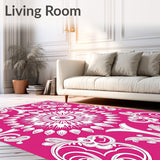 Celestial Starburst Ornate Symmetrical Design (Pink)