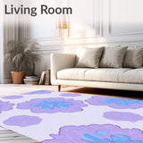 Ethereal Misty Cloud Abstract (Purple)