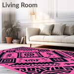 Boho Inspired Luxury Resilient Fade Resistant (Pink) - ODIKA