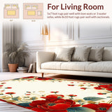 Sophisticated Colorful Geometric Blend(Red)