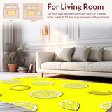 Charming Citrus Slice Aesthetic(Yellow)