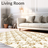 Timeless Arabesque Artisan Handwoven Exquisite Luxurious(Beige)