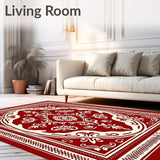 Classic Entertainment Venue Inspired Damask(Red)