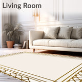 Sophisticated Trellis Framework with Lattice Accents(Gold)