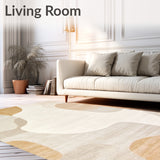 Chic Beige Abstract(Beige)