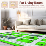 Whimsical Car Path Design(Green)