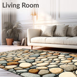 Artisan Pebble Path Boho Zen Neutral(Beige)