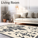 Chevron Textured Non Skid Machine(Beige)