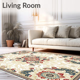 Boho Chic Showcasing Blooms and Artistic Beige Filigree(Beige)