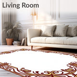 Acorn Vinework Scrolls with Botanical Flourish(Brown)