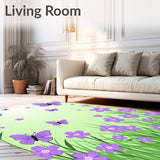 Enchanted Garden Whimsy Magical Fairy Tale Wonderland Fancy(Purple)