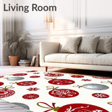 Christmas Ornament Medallion with Bauble Display(Red)