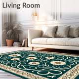 Floral with Symmetrical Bloom(Beige)