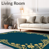 Art Nouveau Vinework with Enchanted Blossom and Ornamental Detailing(Gold)