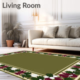 Traditional Mistletoe Border with Festive(Green)