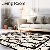 Lattice Entrance with Repeating Grid Framework (Beige)