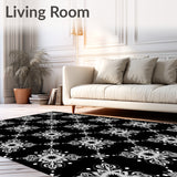 Elegant Damask Victorian Ornate Decorative (Black) - ODIKA