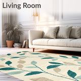 Chic Leaf Area in Beige Tones Showcasing a Stylish(Beige)