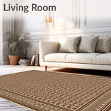 Trellis Lattice Luxurious Jewel(Brown)