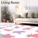 Charming Kitty Collection Stylish Featuring Elegant Whiskers(Pink)