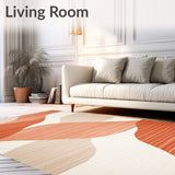 Beige Terracotta Wave(Orange)