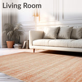 Rustic Terracotta Lattice Beige Stylish(Orange)