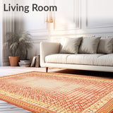 Terracotta Sunburst Area(Orange)