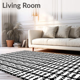 Heritage Farmhouse Interlocking Lattice(Black)