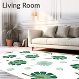 Exotic Monstera Frond Elegant Botanical Illustration Arrangement(Green)