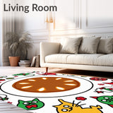 Twinkling Kitty Display Festive Holiday Decoration(Brown)