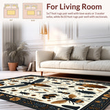 Vintage Entomology Sketches with Boho Medallion Motifs(Gold)