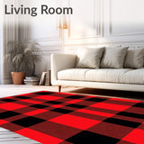 Highland Checkered Festive Front Entry(Red)