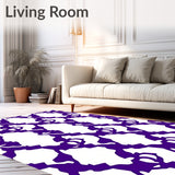 Classical Grid Interlocking Harmonious Balanced (Purple)