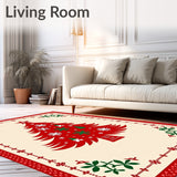 Enchanted Winter Fir Celebration Floor(Red)