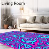 Eclectic Boho Paisley Swirl Antep (Pink)