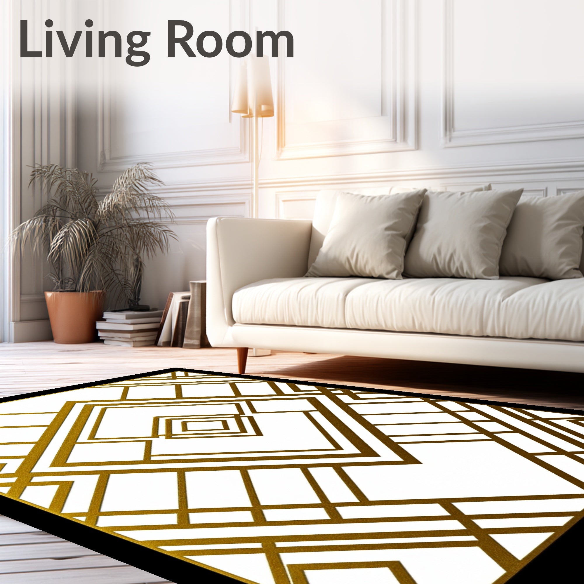 Art Radiant Interlocking Design (Gold) - ODIKA