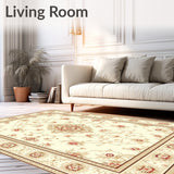 Classic Krystin Motif With Beige And Ivory Accents(Beige)
