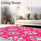 Festive Shell Mosaic With Interlocking Snowflake(Pink)