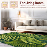 Stylish Rich Fern Decorative Accent(Green)